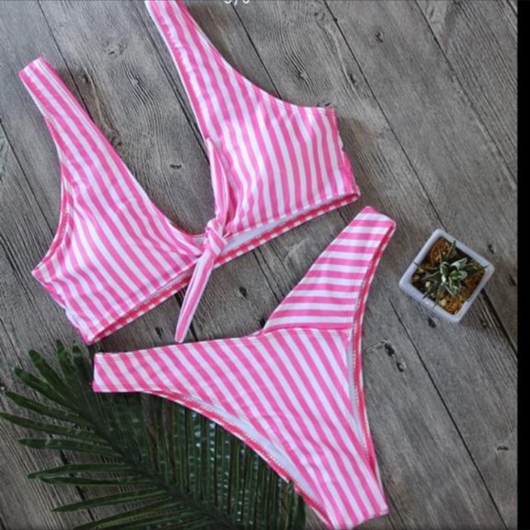 Other - Pink stripe  bikini